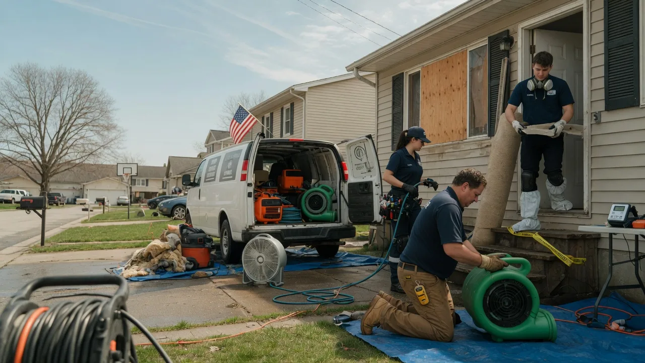 Water Damage Restoration in Oakwood, VA near me